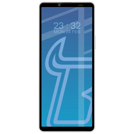 Szkło hartowane Bizon Glass Edge Duo do Sony Xperia 10 VI, czarna ramka, 2 sztuki