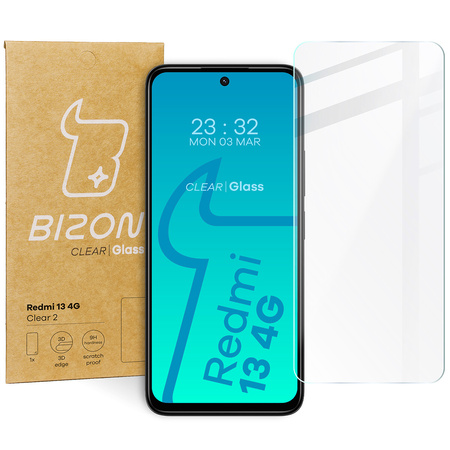 Szkło hartowane Bizon Glass Clear 2 do Xiaomi Redmi 13 4G