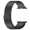 Pasek ze stali nierdzewnej Bizon Strap Watch Titanium do Apple Watch 44/45/46/49 mm, czarny