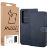 Etui z klapką Bizon Case Pocket do Xiaomi Redmi 15 4G / 5G, granatowe