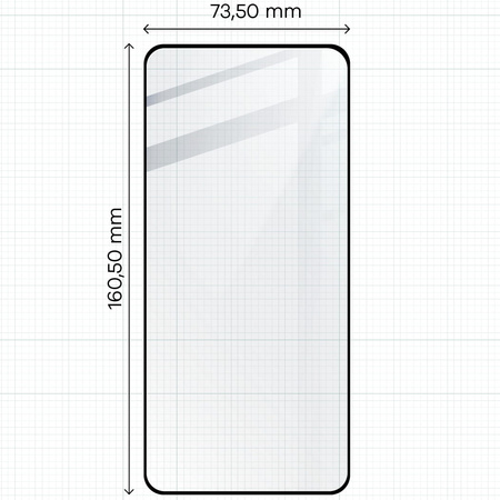 2x Szkło + szybka na aparat BIZON Edge 3D do OnePlus 12