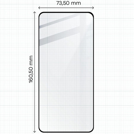 2x Szkło + szybka na aparat Bizon Edge 3D Pack do OnePlus 12
