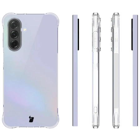 Elastyczne etui Bizon Case Salpa do Galaxy A17 5G, przezroczyste