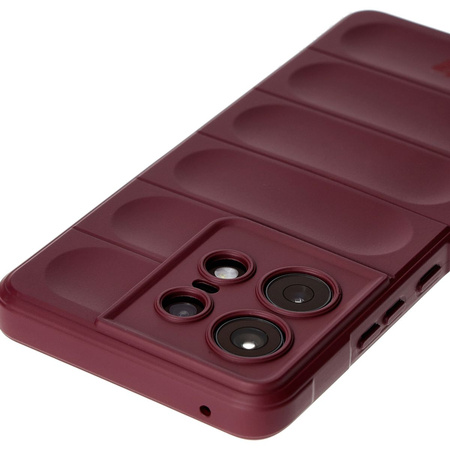 Pancerne etui Bizon Case Tur do Motorola Edge 50 Pro, ciemnofioletowe