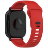 Pasek silikonowy do smartwatcha, Bizon Strap Watch Silicone Pro H, Quick Release 22 mm, czerwony