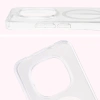 Etui z pierścieniem magnetycznym Bizon Case CrystalO do Xiaomi Redmi Note 15 Pro 5G, przezroczyste