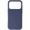 Silikonowe etui Bizon Soft Case do iPhone 17 Pro, ciemnoniebieskie