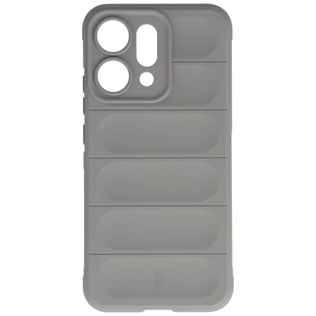 Pancerne etui Bizon Case Tur do Oppo Reno 14, jasnoszare
