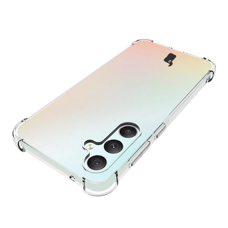 Etui + 2x szkło Bizon Case Clear Pack do Galaxy S23 FE, przezroczyste