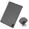Etui z klapką Bizon Case Tab Croc do OnePlus Pad 3 / 2 Pro / OPPO Pad 4 Pro, szare