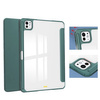 Etui Bizon Case Tab Clear Matt do iPad Pro 11" 2025 / 2024, ciemnozielone