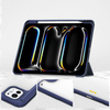 Etui Bizon Case Tab Clear Matt do iPad Pro 13" 2025 / 2024, granatowe