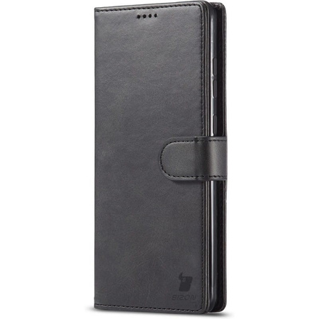 Etui Bizon Case Wallet do OPPO A52 / A72 / A92, czarne