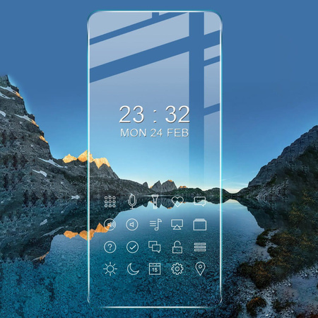 Szkło hartowane Bizon Glass Clear - 3 szt. + obiektyw, Motorola Moto G22