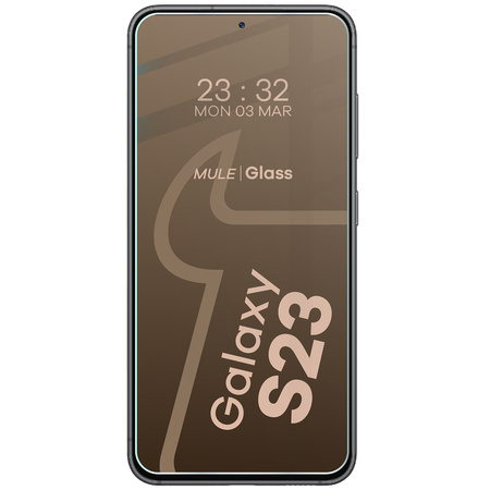 Elastyczne szkło hybrydowe Bizon Glass Mule do Galaxy S23