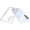 Elastyczne etui Bizon Case Salpa do Galaxy A56 5G, przezroczyste