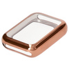 Etui z osłoną ekranu Bizon Case Watch Felipe do Xiaomi Mi Smart Band 9 Pro, różowozłote