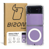 Etui Bizon Case Pure Magnetic do Samsung Galaxy Z Flip4, przezroczyste