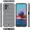 Pancerne etui Bizon Case Tur do Xiaomi Poco M5s / Xiaomi Redmi Note 10 / 10s, jasnoszare