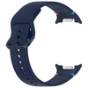 Silikonowy pasek Bizon Strap Watch Silicone G do Galaxy Watch 8 40 mm / 44 mm / 8 Classic 46 mm, granatowy