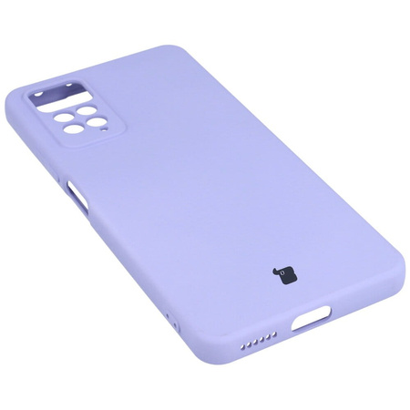 Etui Bizon Case Silicone do Xiaomi Redmi Note 11 Pro/Pro 5G, jasnofioletowe