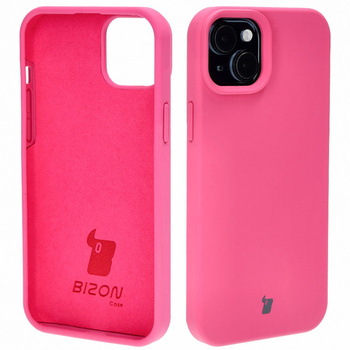 Etui silikonowe Bizon Soft Case do iPhone 15 Plus, fuksja
