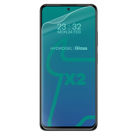 Folia hydrożelowa na ekran Bizon Glass Hydrogel Front Duo do Redmi Note 11 Pro / 11 Pro 5G, 2 sztuki