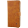 Etui z klapką Bizon Case Pocket do Xiaomi 15T, brązowe