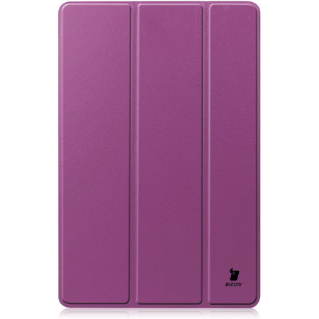 Etui Bizon Case Tab Croc do Galaxy Tab S8 / S7, ciemnofioletowe