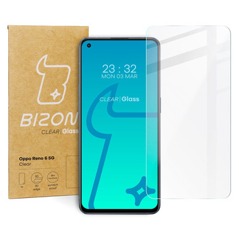 Szkło hartowane Bizon Glass Clear do Oppo Reno6 5G