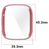 Etui Bizon Case Watch Felipe do Xiaomi Redmi Watch 3, różowe