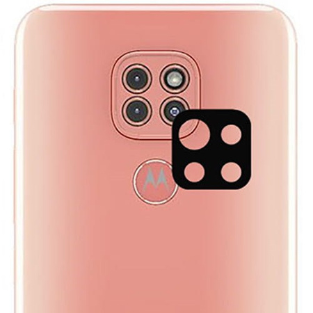 Szkło na aparat Bizon Glass Silk Lens dla Moto G9 / G9 Play, 2 sztuki