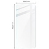 3x Szkło hartowane + szybka na aparat Bizon Glass Clear 2 Pack do Poco X5 Pro