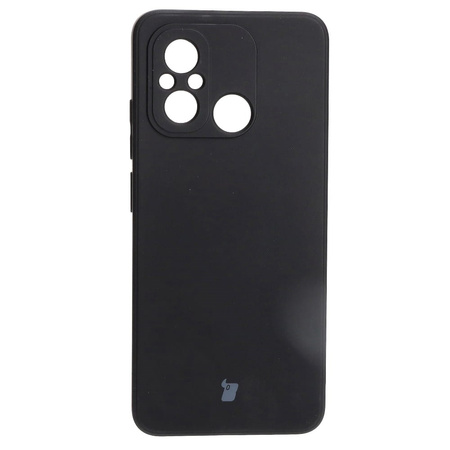 Etui Bizon Case Silicone Sq do Xiaomi Redmi 12C, czarne