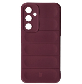 Pancerne etui Bizon Case Tur do Galaxy A55 5G, burgundowe