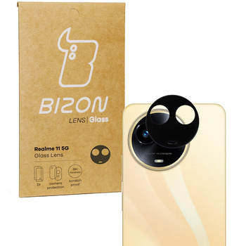 Szkło na aparat Bizon Glass Silk Lens do Realme 11 5G, 2 sztuki