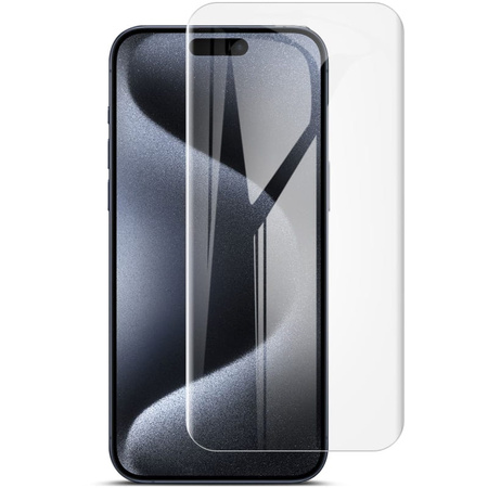 Folia hydrożelowa na tył i przód Bizon Glass Hydrogel Pack do iPhone 15  Pro