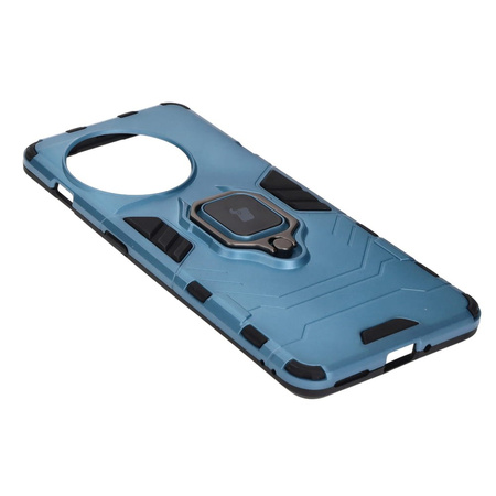 Etui Bizon Case Armor Ring do OnePlus 11, niebieskie