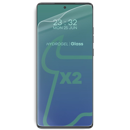 Folia hydrożelowa na ekran Bizon Glass Hydrogel Front do Motorola Moto G85 5G, 2 sztuki