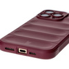 Pancerne etui Bizon Case Tur do iPhone 16 Pro Max, burgundowe