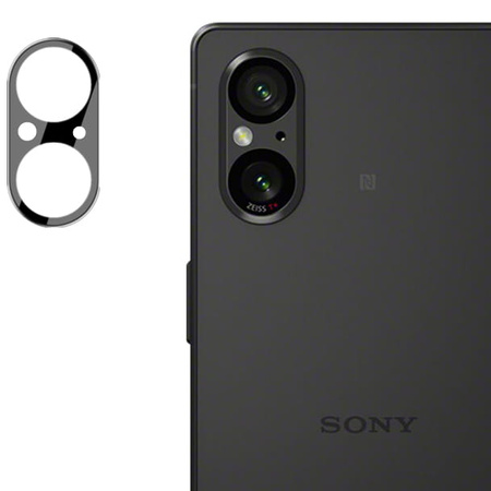 Szkło na aparat Bizon Glass Silk Lens do Xperia 5 V, 2 sztuki