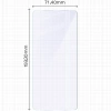 Elastyczne szkło hybrydowe Bizon Glass Mule do Xiaomi Poco M7 Pro 5G
