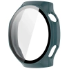 Etui ze szkłem do zegarka Bizon Case+Glass Watch do Huawei Watch GT6 Pro 46 mm, zielone