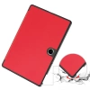 Etui z klapką Bizon Case Tab Croc do OnePlus Pad Lite / Oppo Pad SE, czerwone