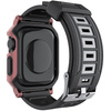 Etui z paskiem Bizon Strap + Case Watch Armor do Apple Watch 44 / 45mm, jasnoróżowe