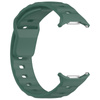 Silikonowy pasek Bizon Strap Watch Silicone G do Galaxy Watch Ultra 2 / 1, ciemnozielony