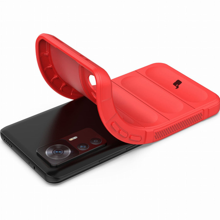 Pancerne etui Bizon Case Tur do Xiaomi 12T, czerwone