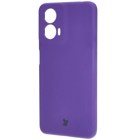 Silikonowe etui Bizon Soft Case do Motorola Moto G24 / G24 Power, fioletowe