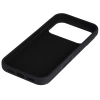 Silikonowe etui Bizon Soft Case do iPhone 17 Pro, czarne