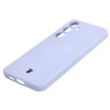 Etui Bizon Case Silicone Sq do Galaxy S24, jasnofioletowe